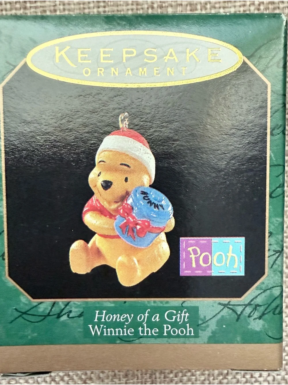 Vintage Hallmark Keepsake Winnie The Pooh Miniature Ornaments Lot of 5